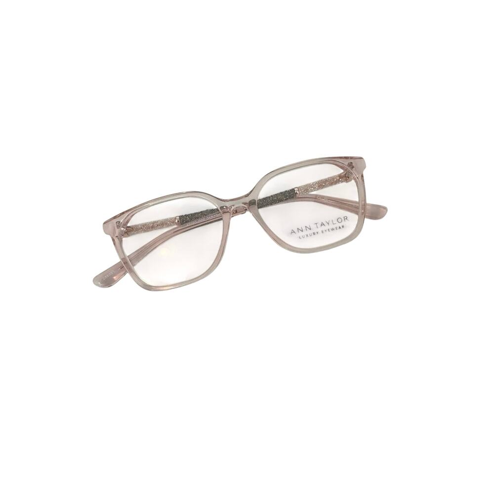 NEW Ann Taylor crystal blush clear AT025 EYEGLASSES